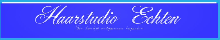 Haarstudio! De kapsalon in Echten!